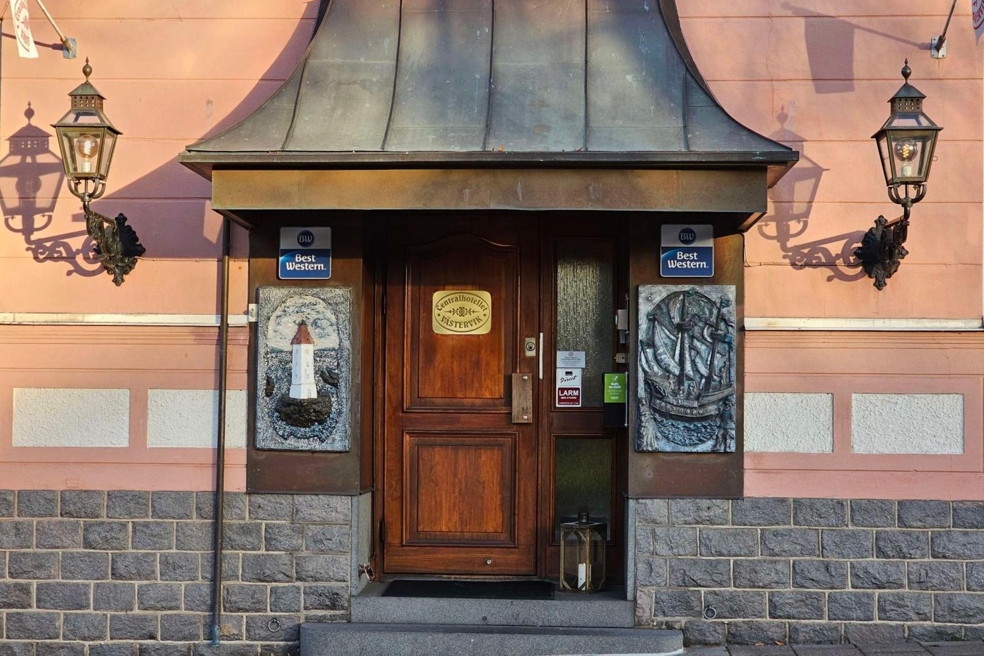 فندق شور بإدارة بست ويسترن سنترالهوتيليت Västervik المظهر الخارجي الصورة